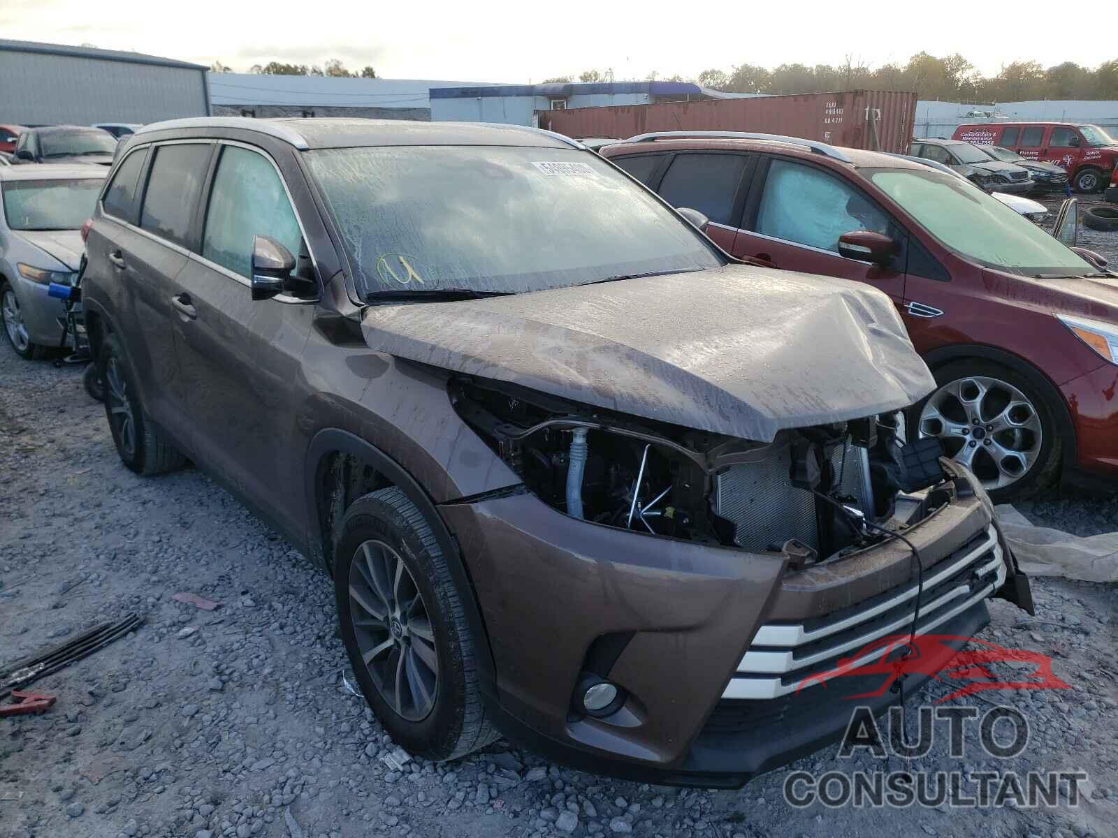 TOYOTA HIGHLANDER 2019 - 5TDKZRFH8KS314950
