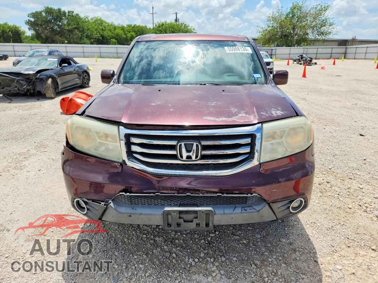 HONDA PILOT 2013 - 5FNYF3H77DB024307