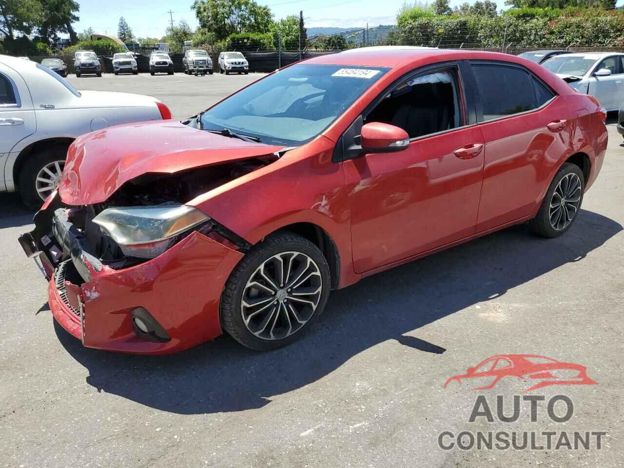 TOYOTA COROLLA 2016 - 5YFBURHE0GP503495