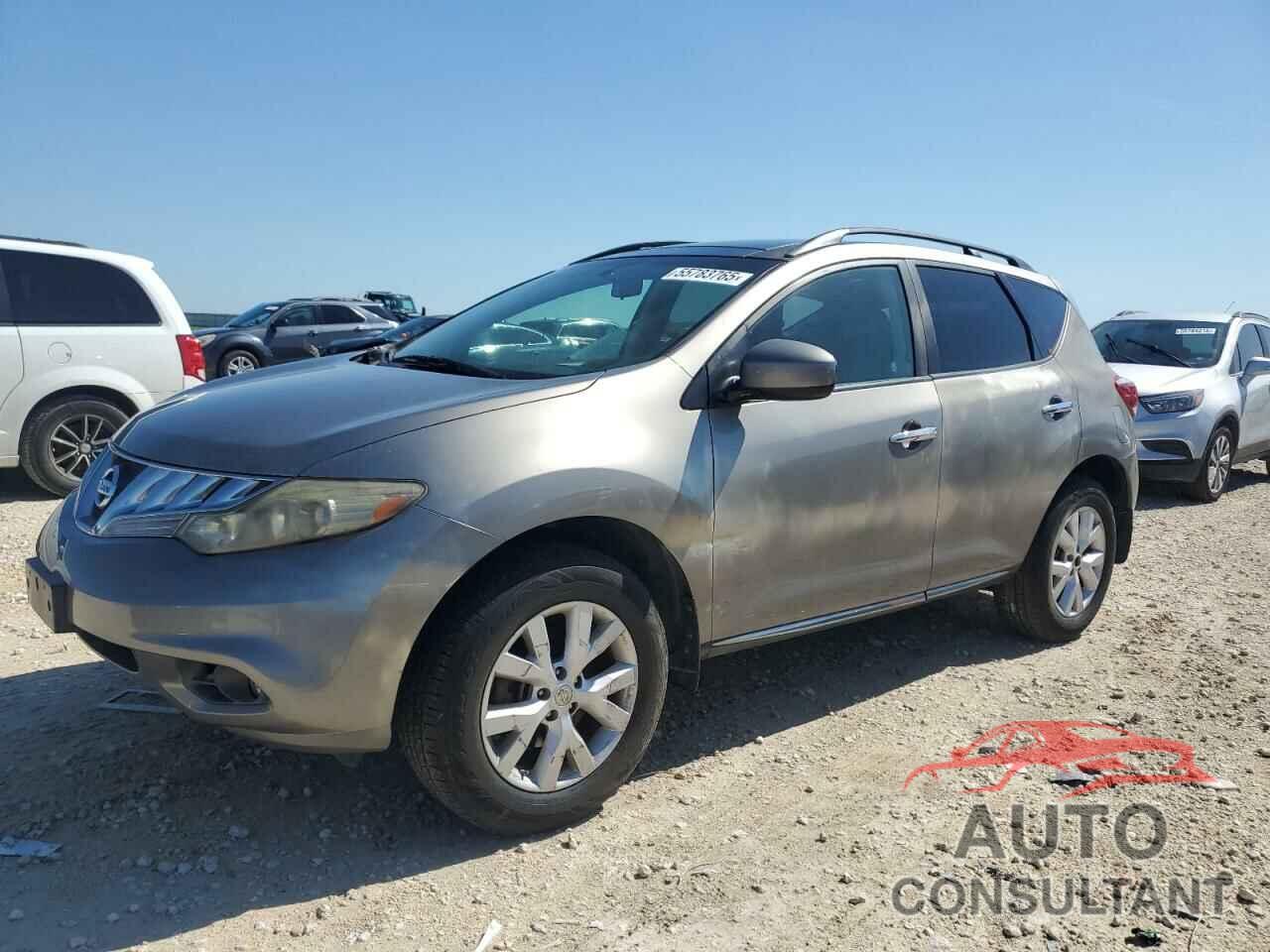 NISSAN MURANO 2012 - JN8AZ1MU7CW107565
