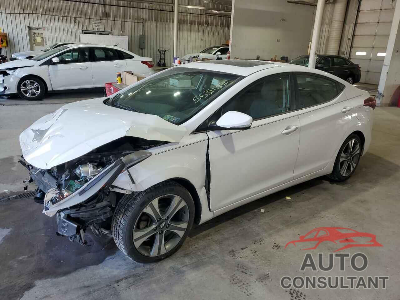 HYUNDAI ELANTRA 2015 - KMHDH4AH9FU382516