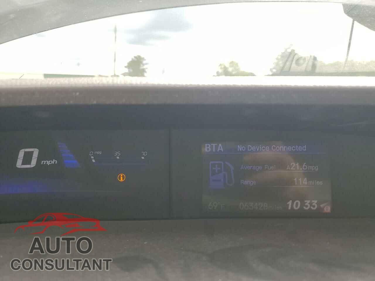 HONDA CIVIC 2013 - 19XFB2F93DE213558