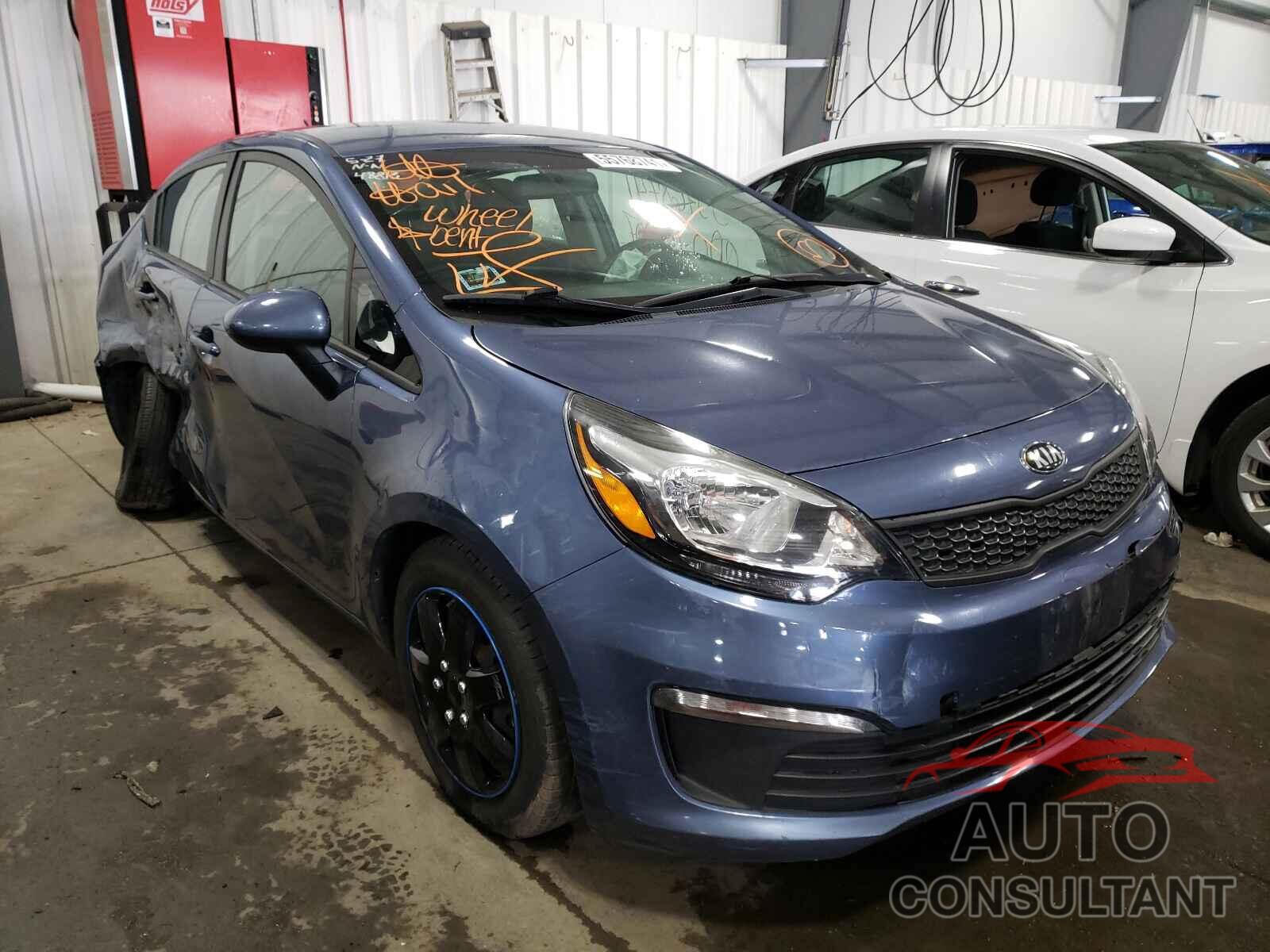 KIA RIO 2016 - KNADM4A30G6645046