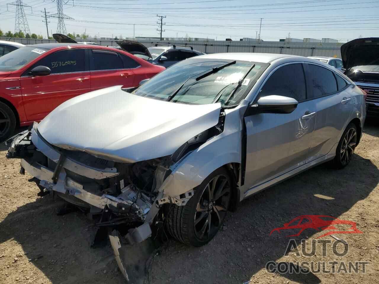HONDA CIVIC 2020 - 2HGFC2F83LH535593