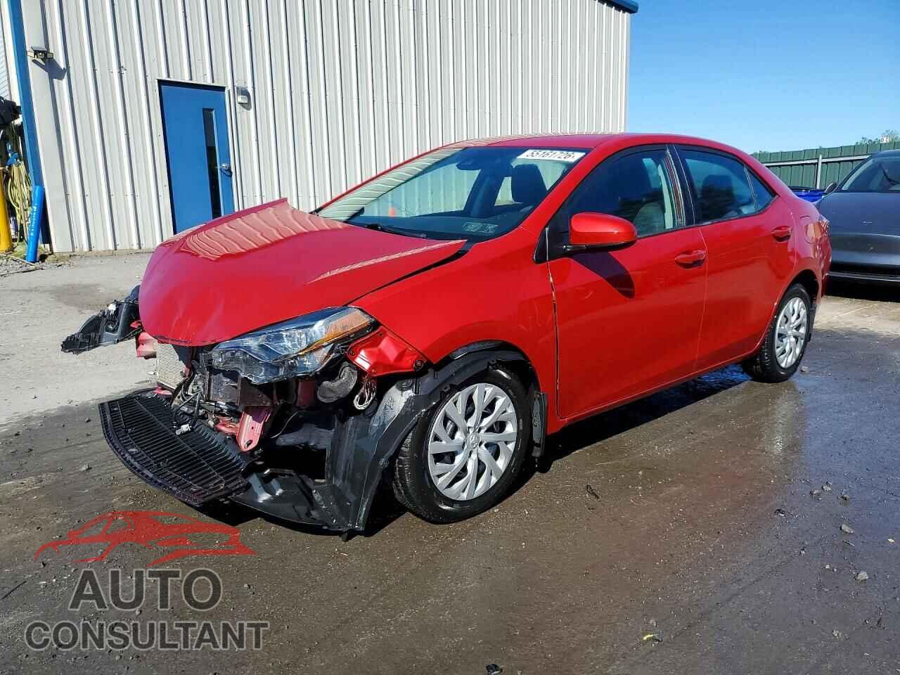 TOYOTA COROLLA 2017 - 2T1BURHEXHC828110