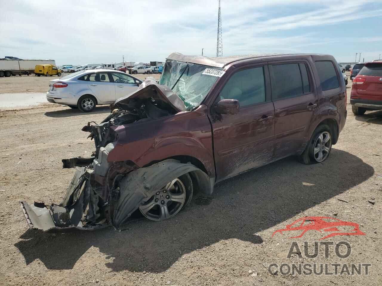 HONDA PILOT 2013 - 5FNYF4H40DB073098