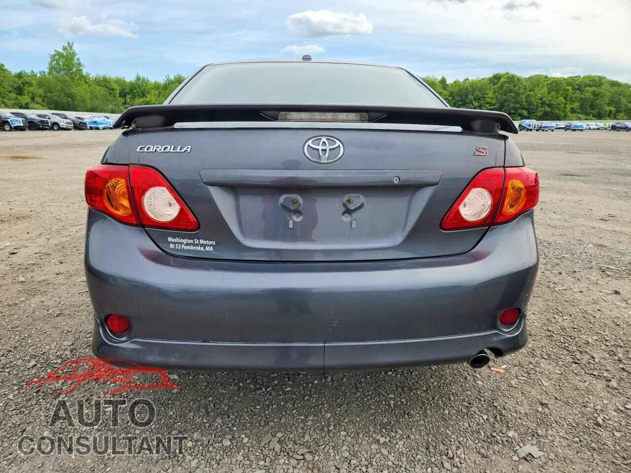TOYOTA COROLLA 2009 - 2T1BU40E49C167478