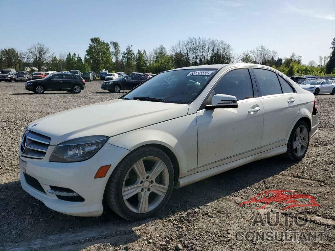 MERCEDES-BENZ C-CLASS 2011 - WDDGF5GB0BF653855