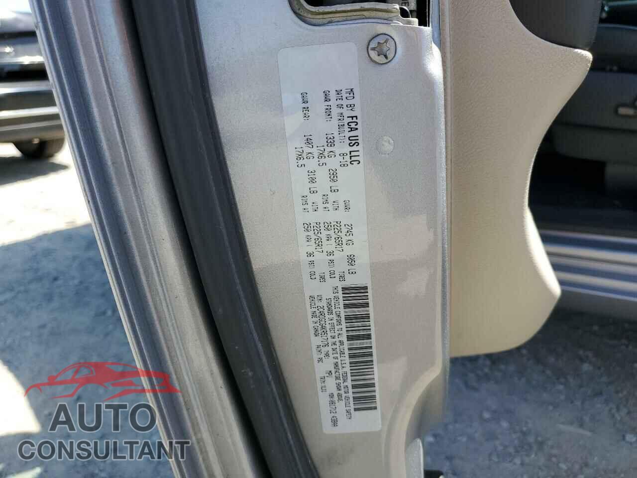 DODGE CARAVAN 2019 - 2C4RDGCG4KR517176