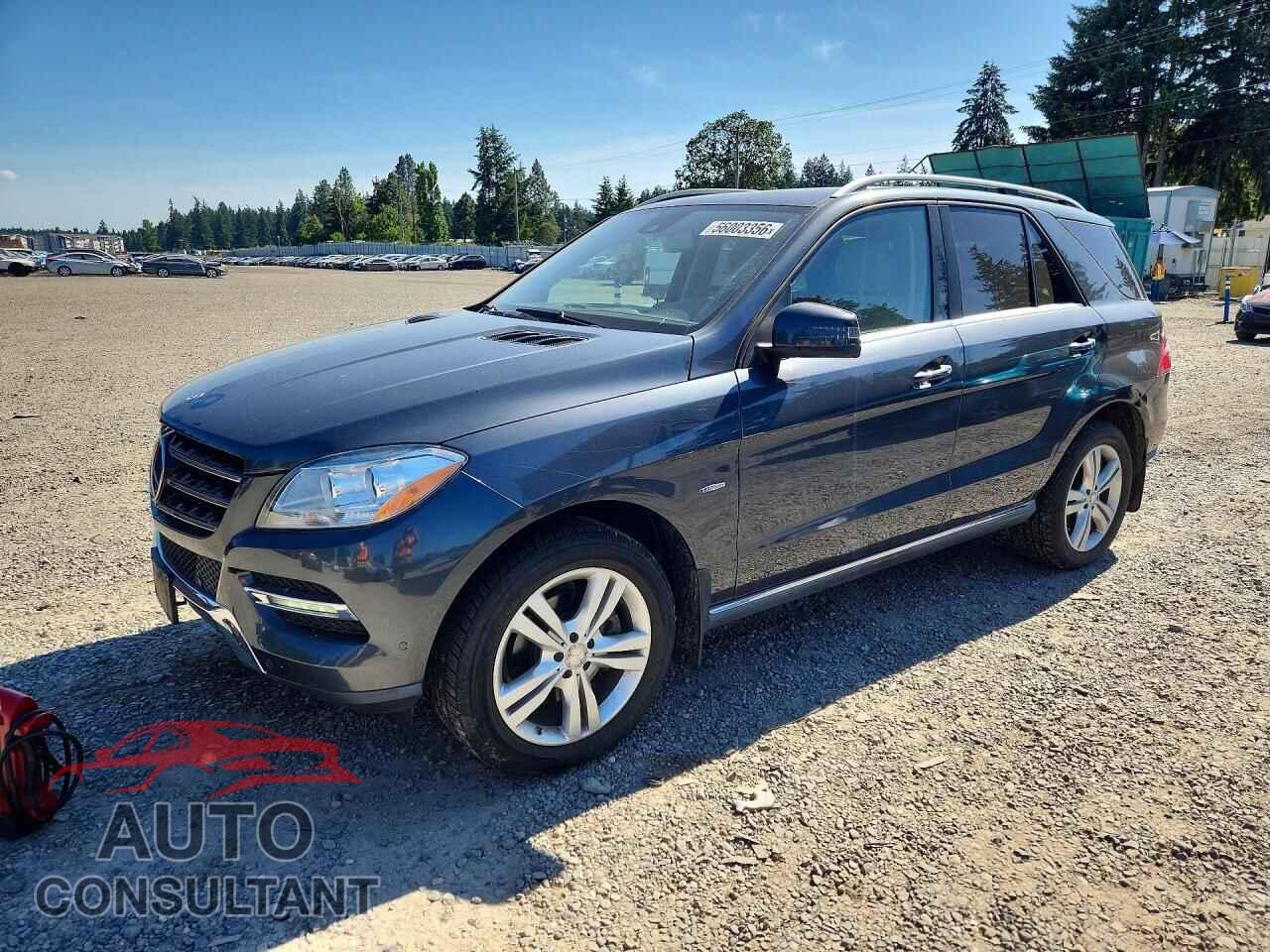 MERCEDES-BENZ M-CLASS 2012 - 4JGDA2EB2CA029904
