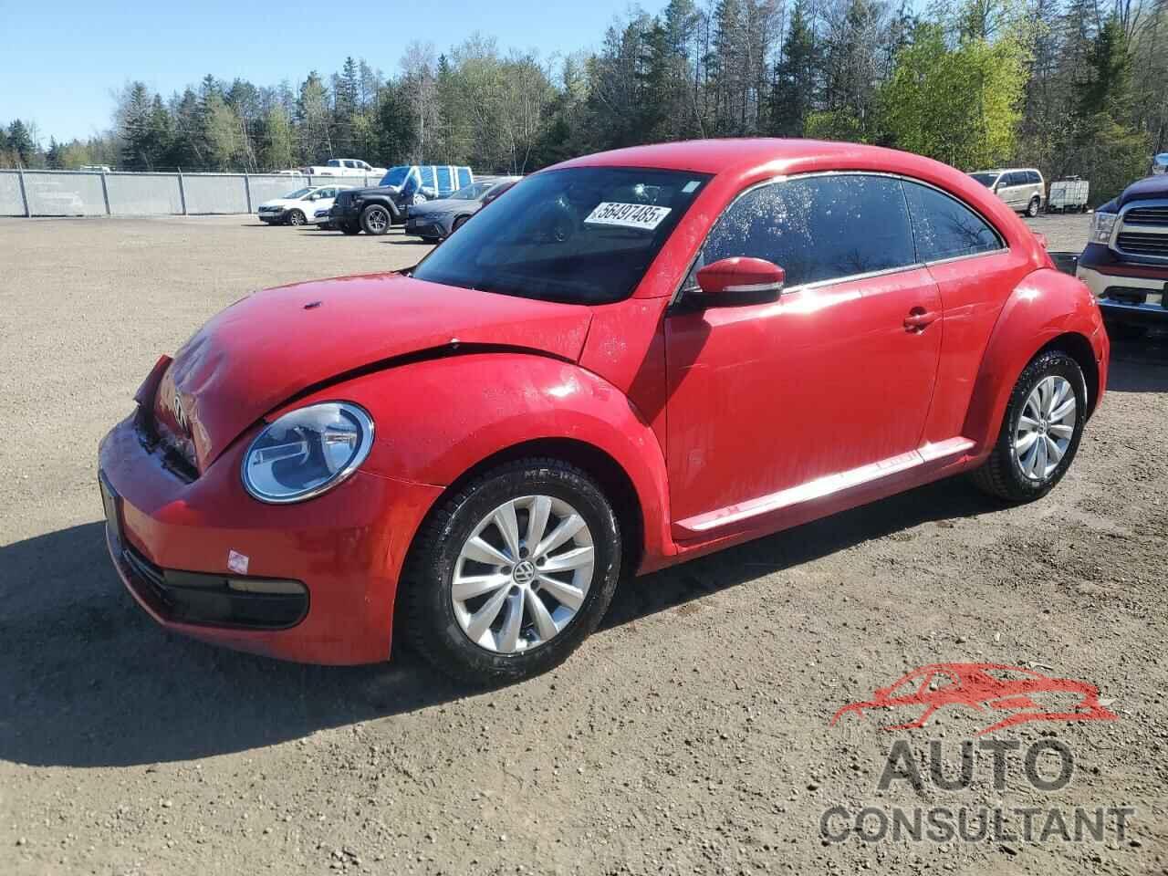 VOLKSWAGEN BEETLE 2012 - 3VWJX7AT2CM620686