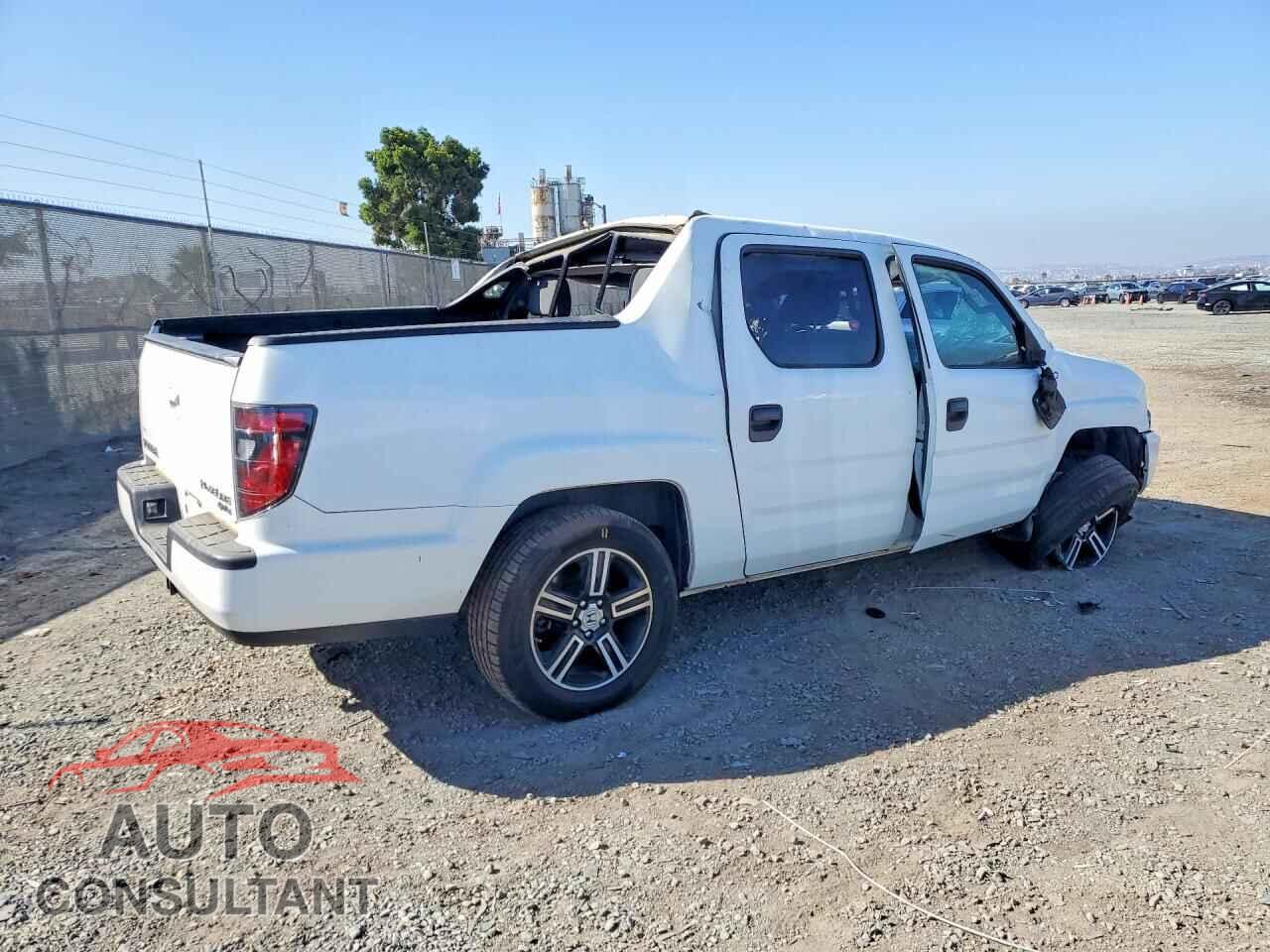 HONDA RIDGELINE 2013 - 5FPYK1F70DB012736