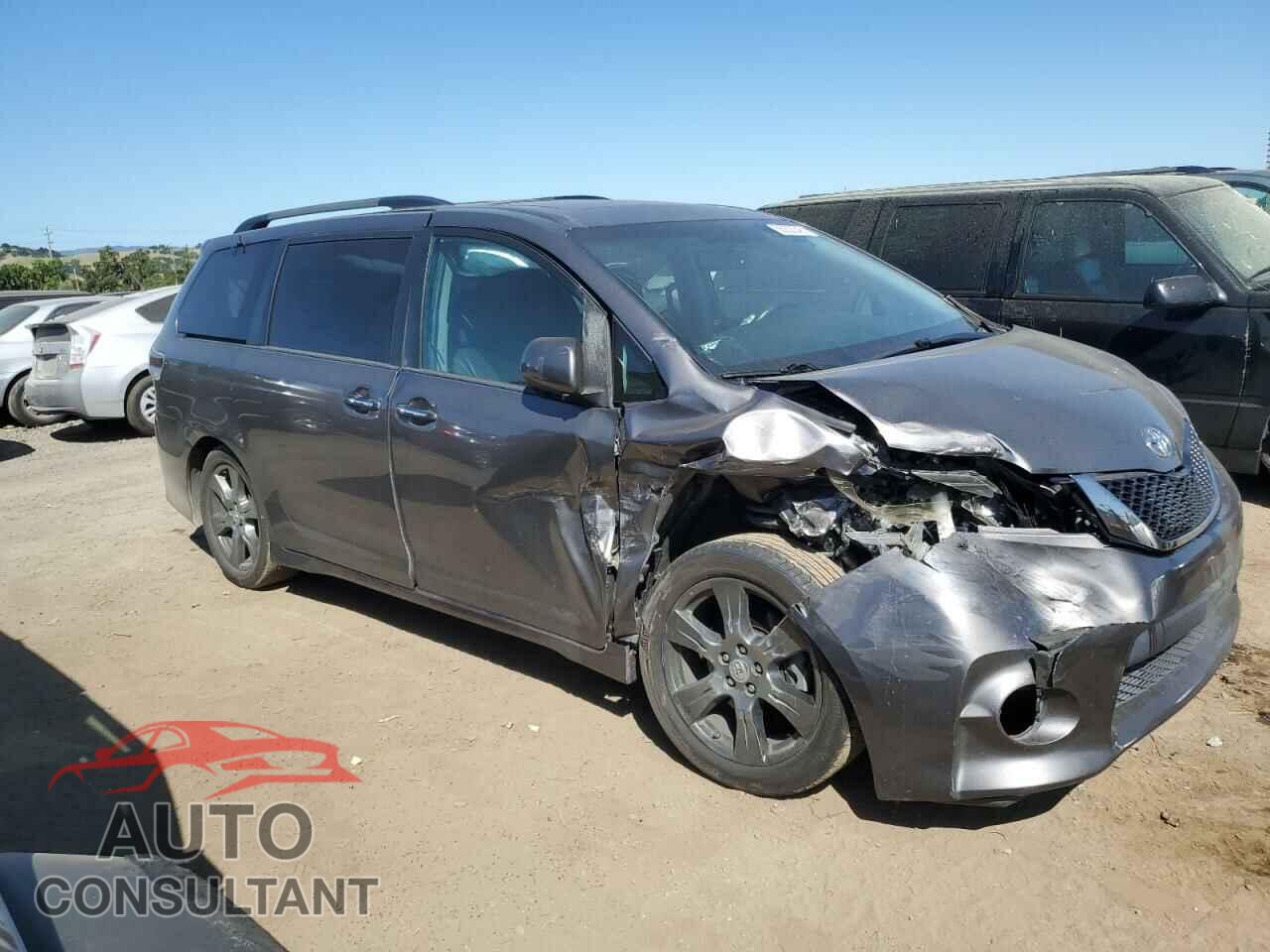 TOYOTA SIENNA 2017 - 5TDXZ3DC5HS766941