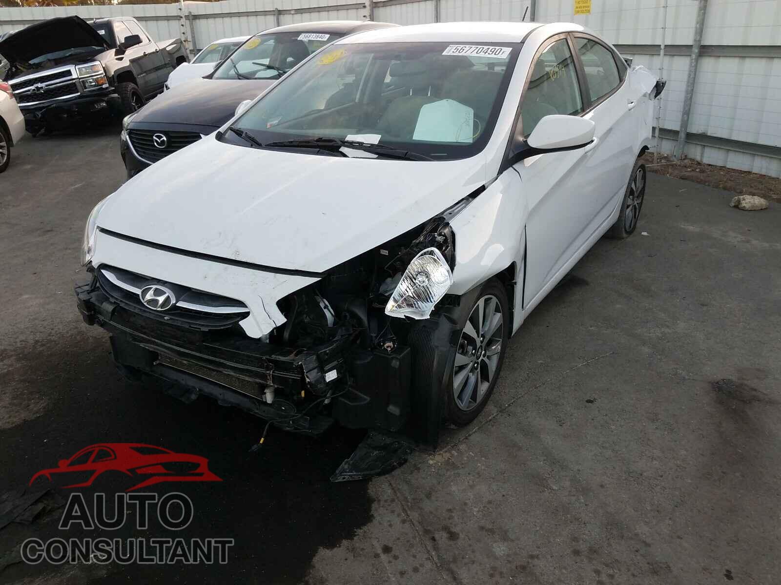 HYUNDAI ACCENT 2017 - KMHCT4AE5HU376649