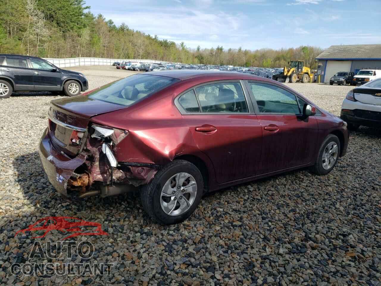 HONDA CIVIC 2013 - 2HGFB2F57DH600083