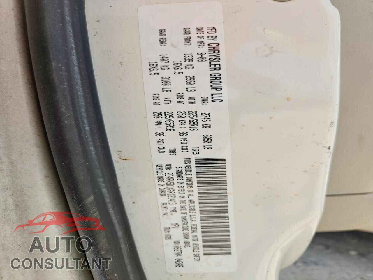 DODGE CARAVAN 2010 - 2D4RN5D1XAR121413