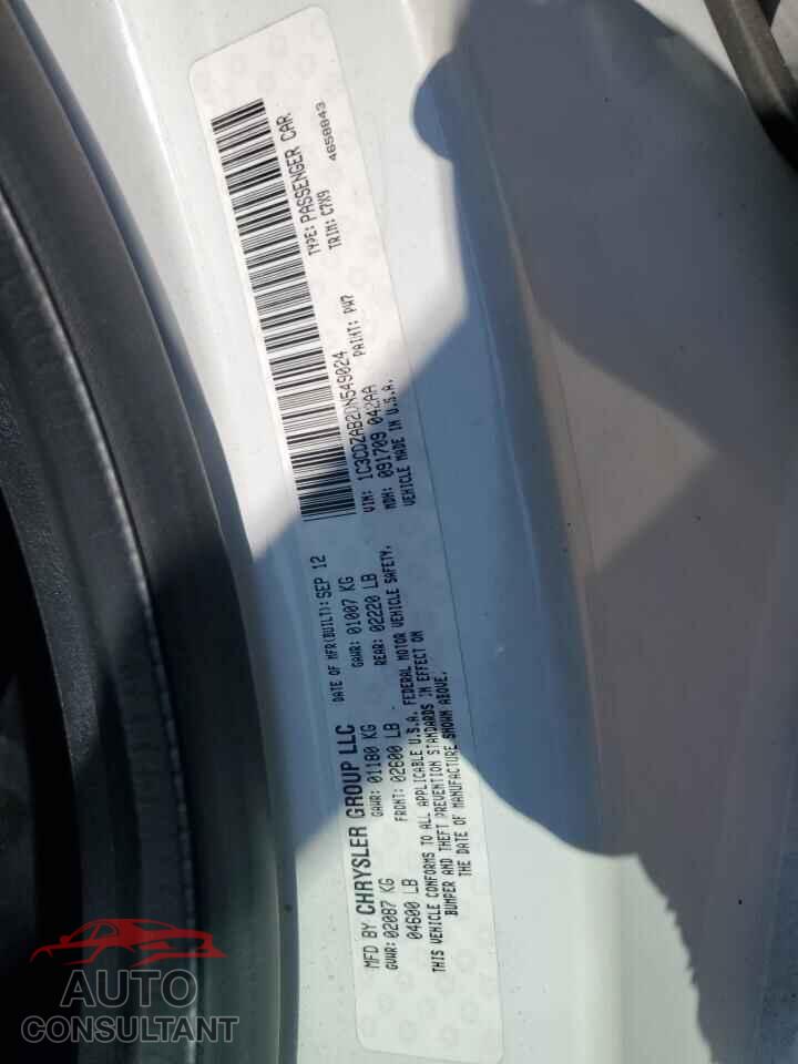 DODGE AVENGER 2013 - 1C3CDZAB2DN549024