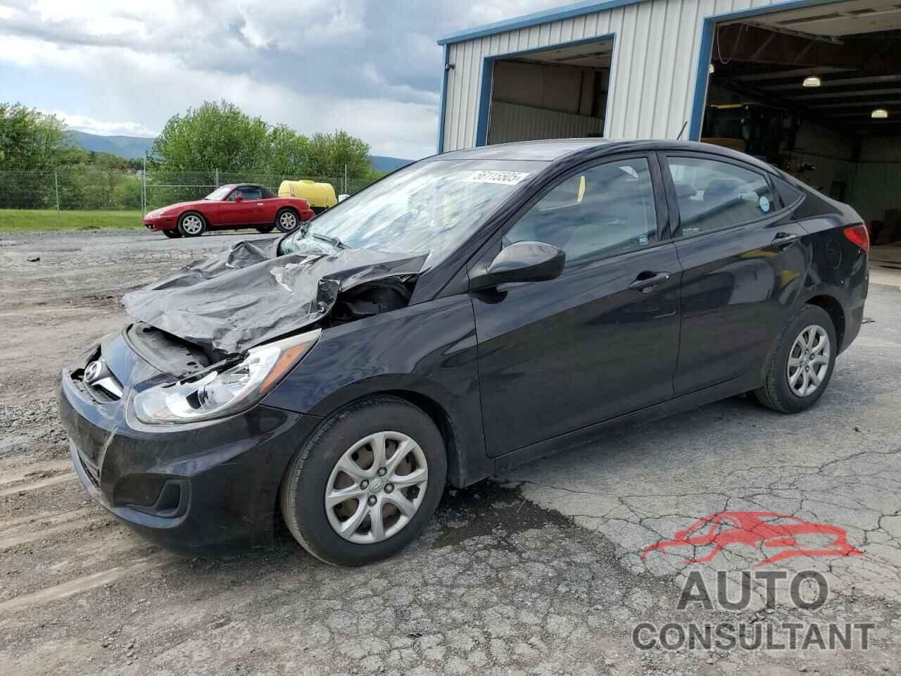 HYUNDAI ACCENT 2013 - KMHCT4AE9DU454229