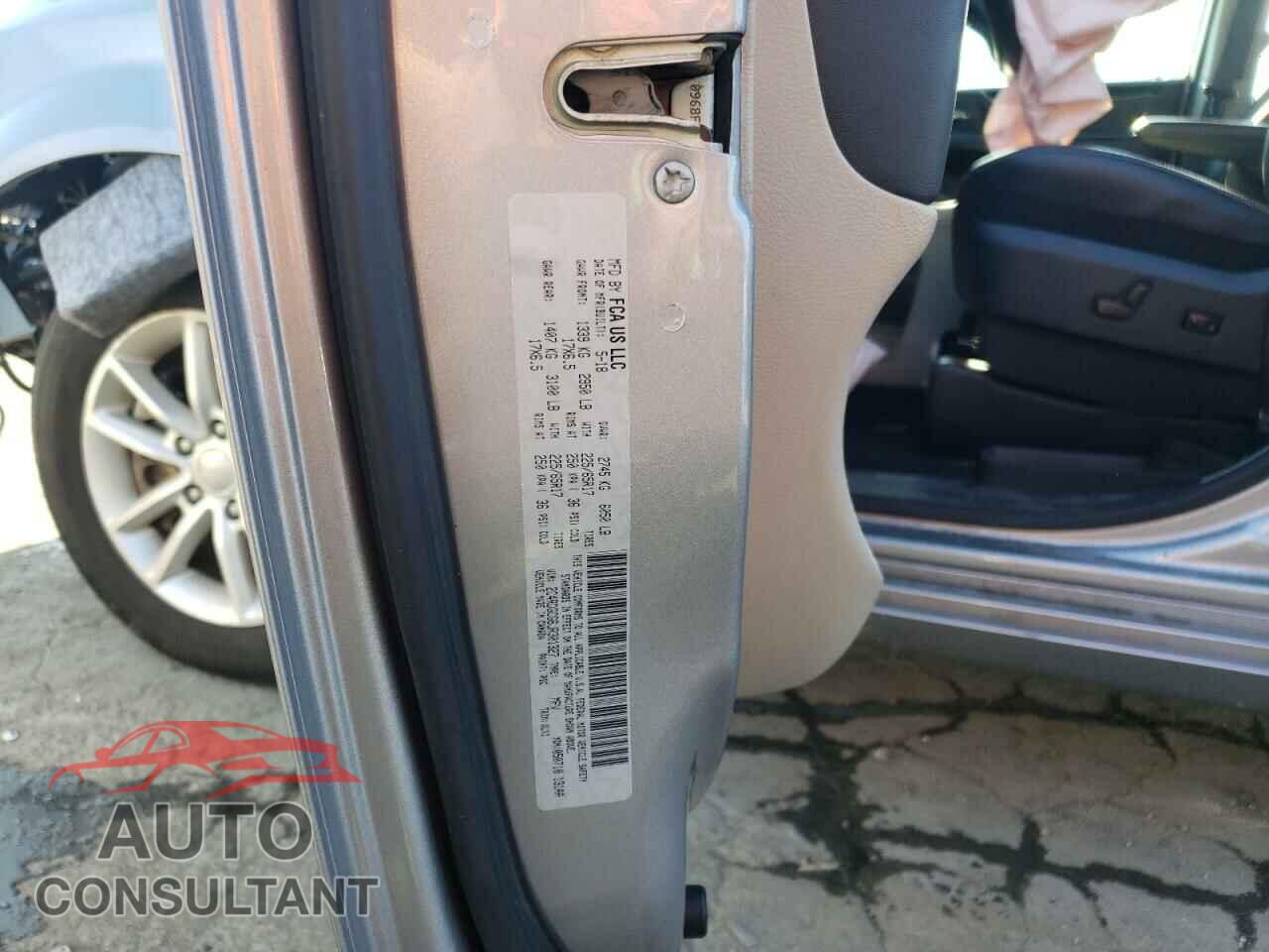 DODGE CARAVAN 2018 - 2C4RDGCG6JR301327