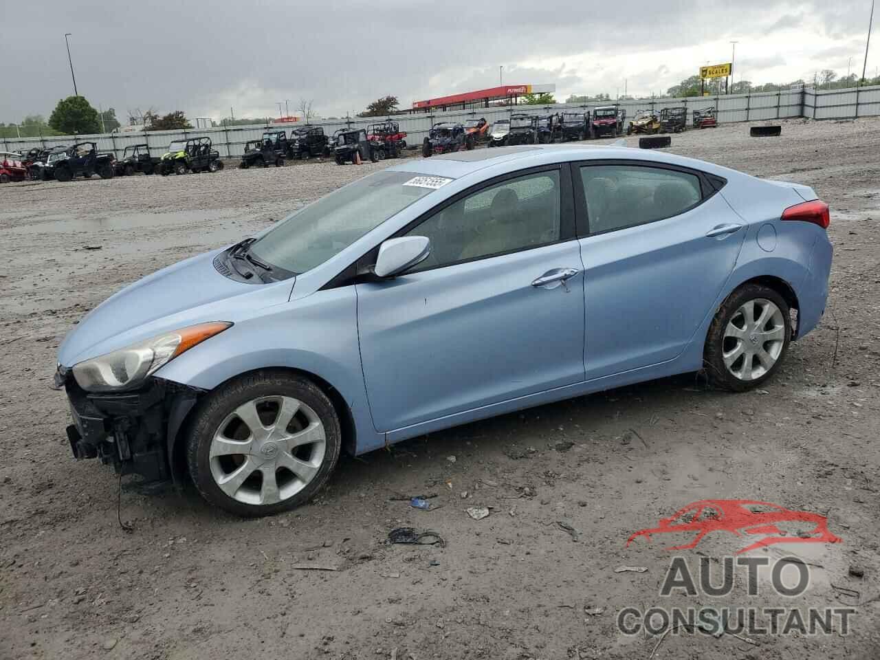 HYUNDAI ELANTRA 2012 - KMHDH4AE7CU269598