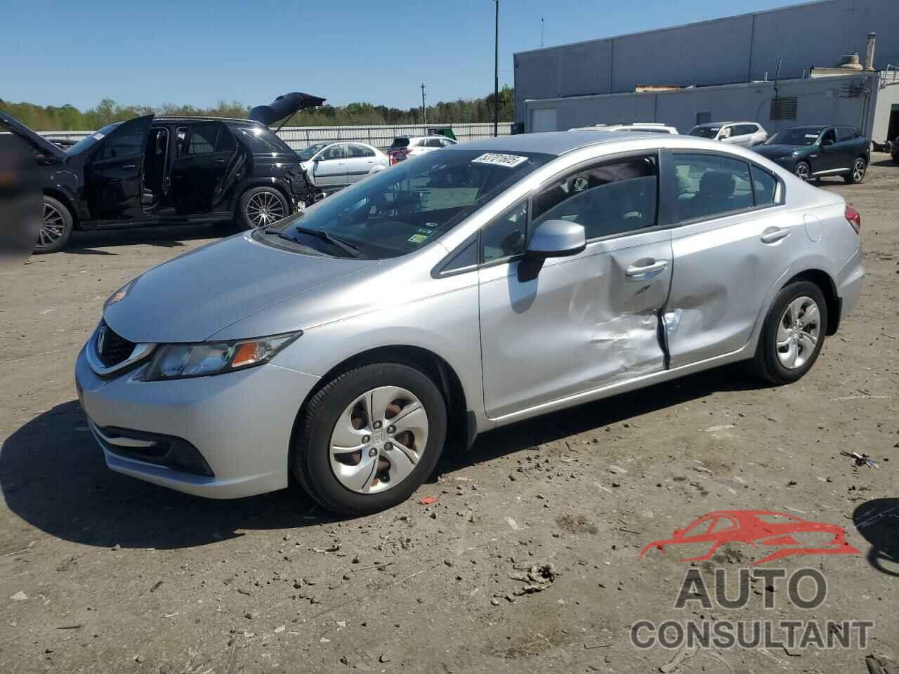 HONDA CIVIC 2013 - 2HGFB2F51DH551303