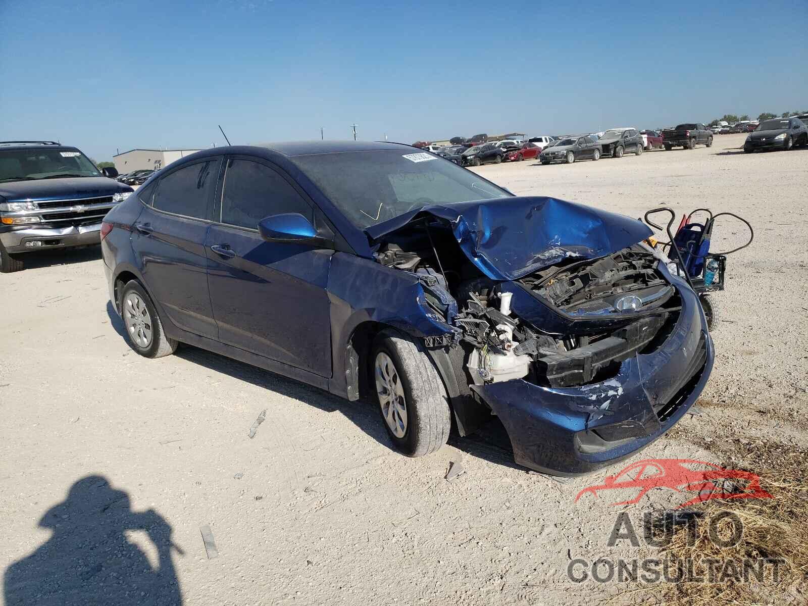HYUNDAI ACCENT 2016 - KMHCT4AEXGU998985
