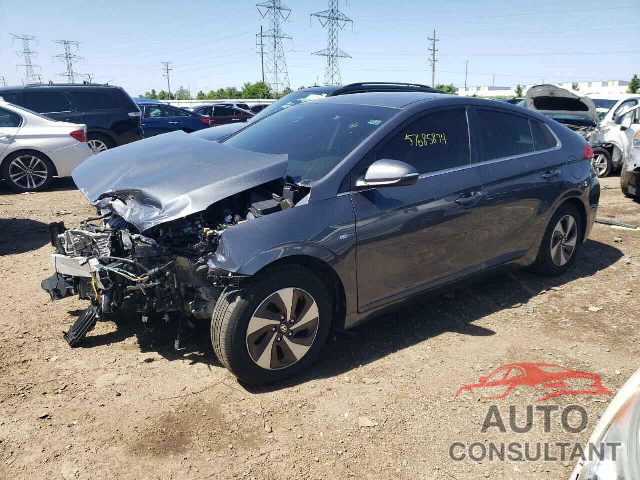 HYUNDAI IONIQ 2018 - KMHC75LC0JU072656