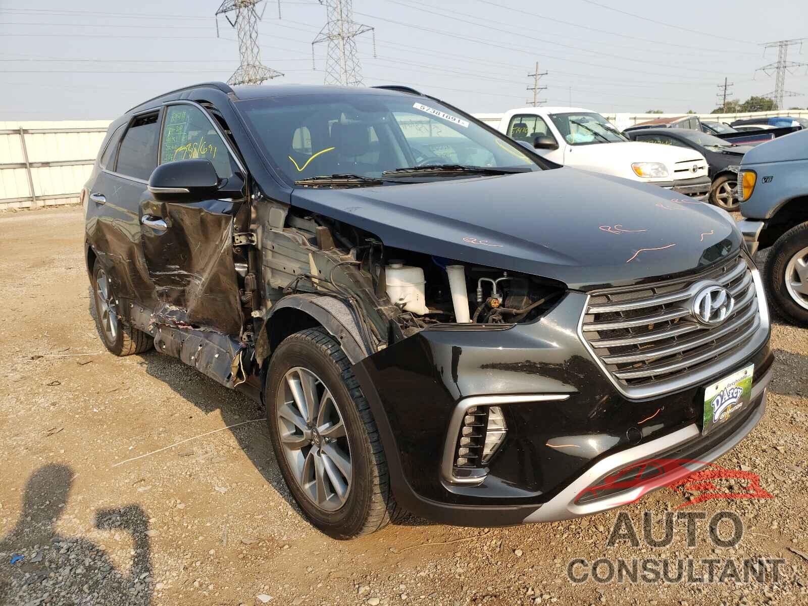HYUNDAI SANTA FE 2017 - KM8SN4HF4HU228609