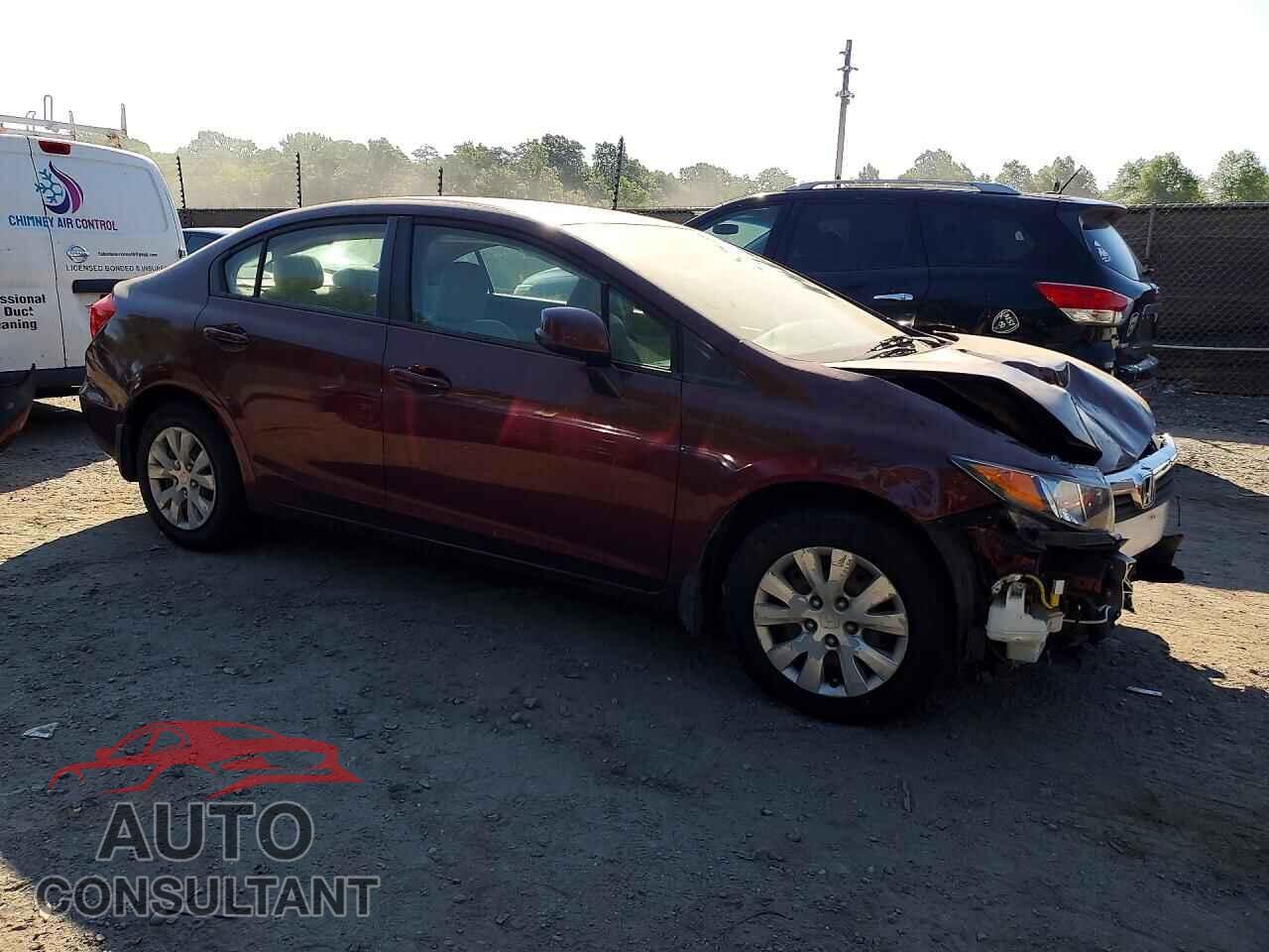 HONDA CIVIC 2012 - 19XFB2F54CE061737