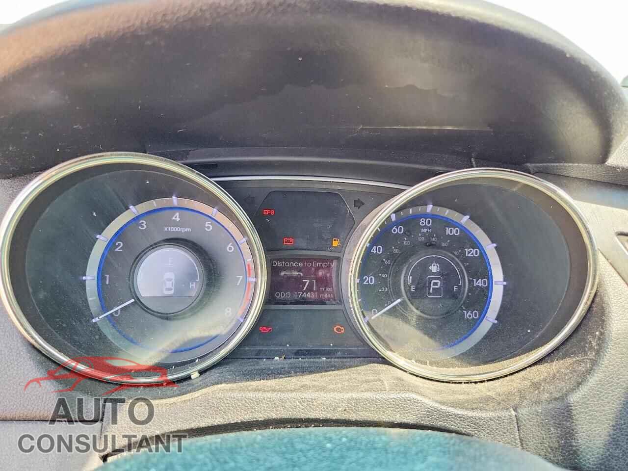 HYUNDAI SONATA 2012 - 5NPEB4AC3CH333834