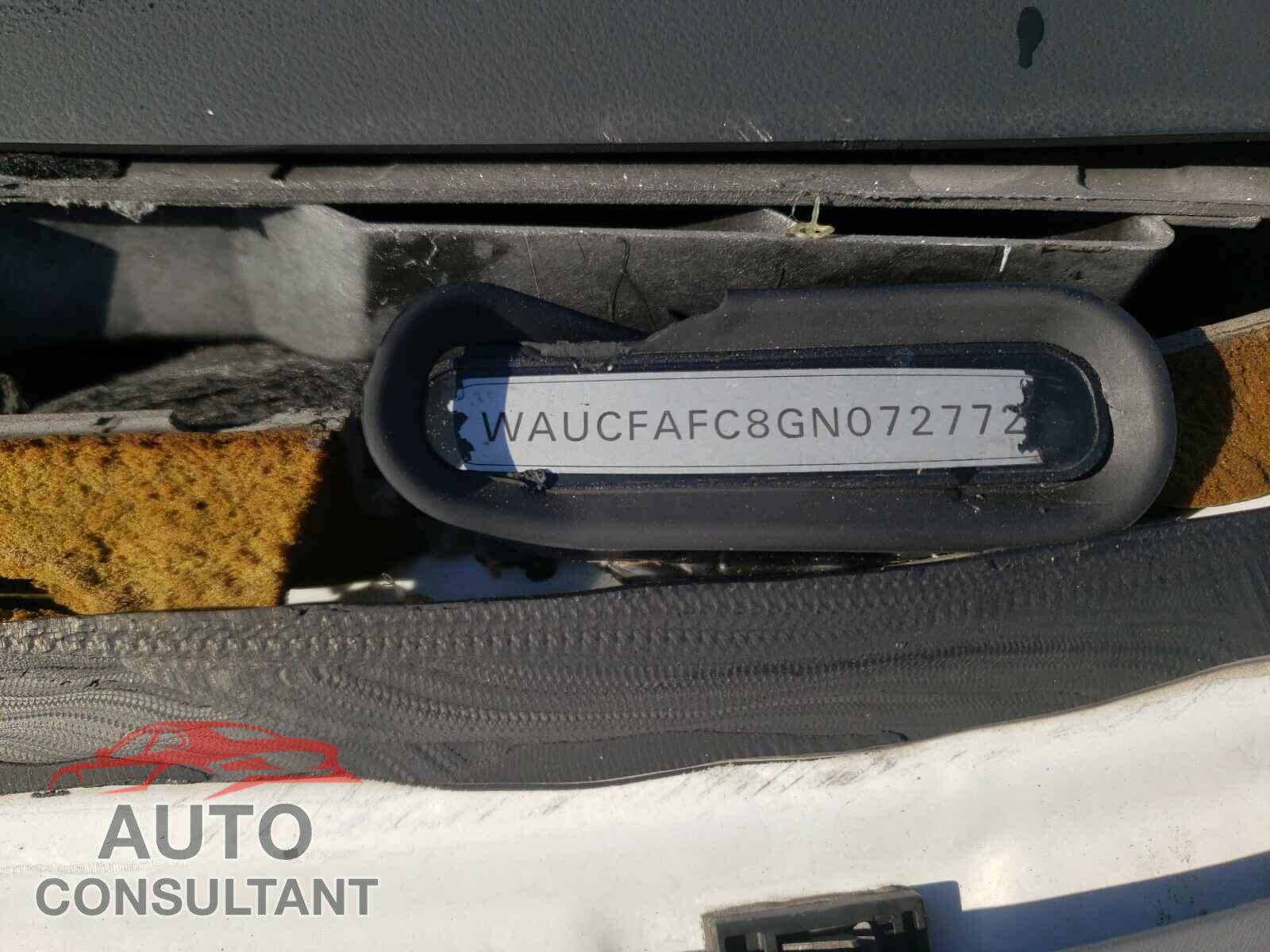 AUDI A6 2016 - WAUCFAFC8GN072772