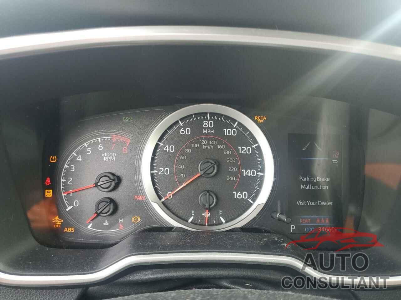 TOYOTA COROLLA 2021 - JTND4MBE1M3128771