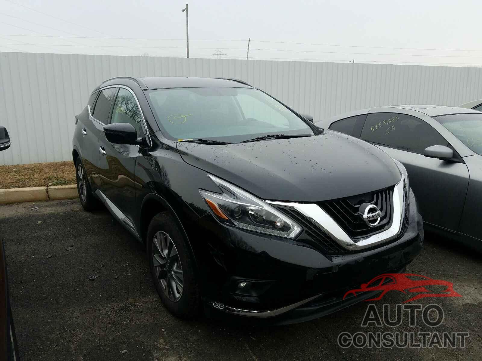 NISSAN MURANO 2018 - 5N1AZ2MH8JN134485