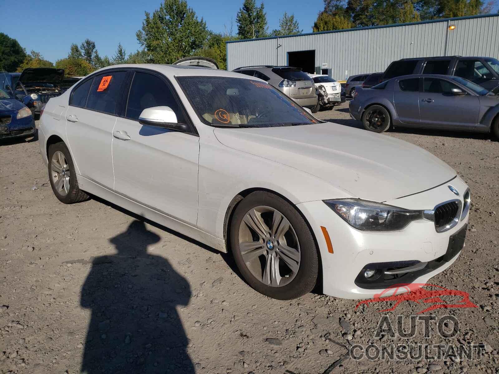 BMW 3 SERIES 2016 - WBA8E3G55GNU01772