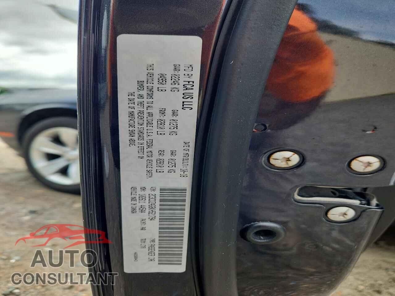 DODGE CHALLENGER 2019 - 2C3CDZAG8KH521794