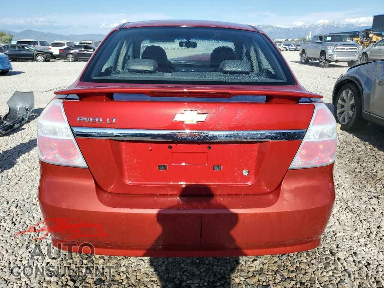CHEVROLET AVEO 2011 - KL1TG5DE5BB215531