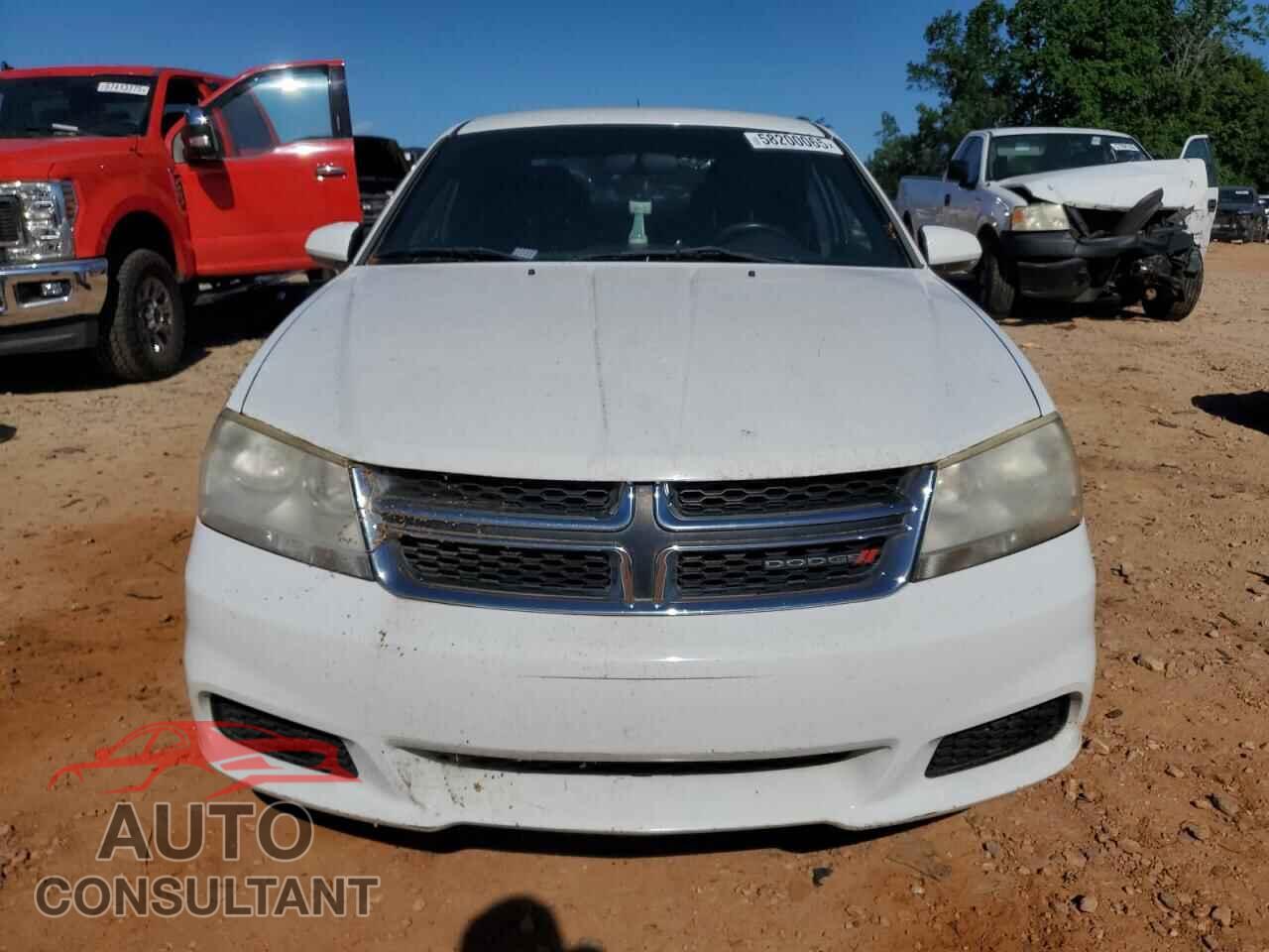 DODGE AVENGER 2012 - 1C3CDZCBXCN219529