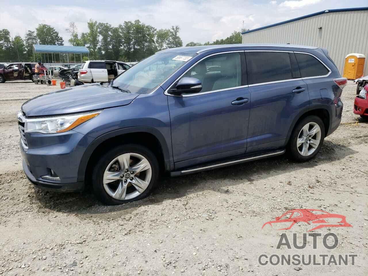 TOYOTA HIGHLANDER 2016 - 5TDYKRFH2GS170799