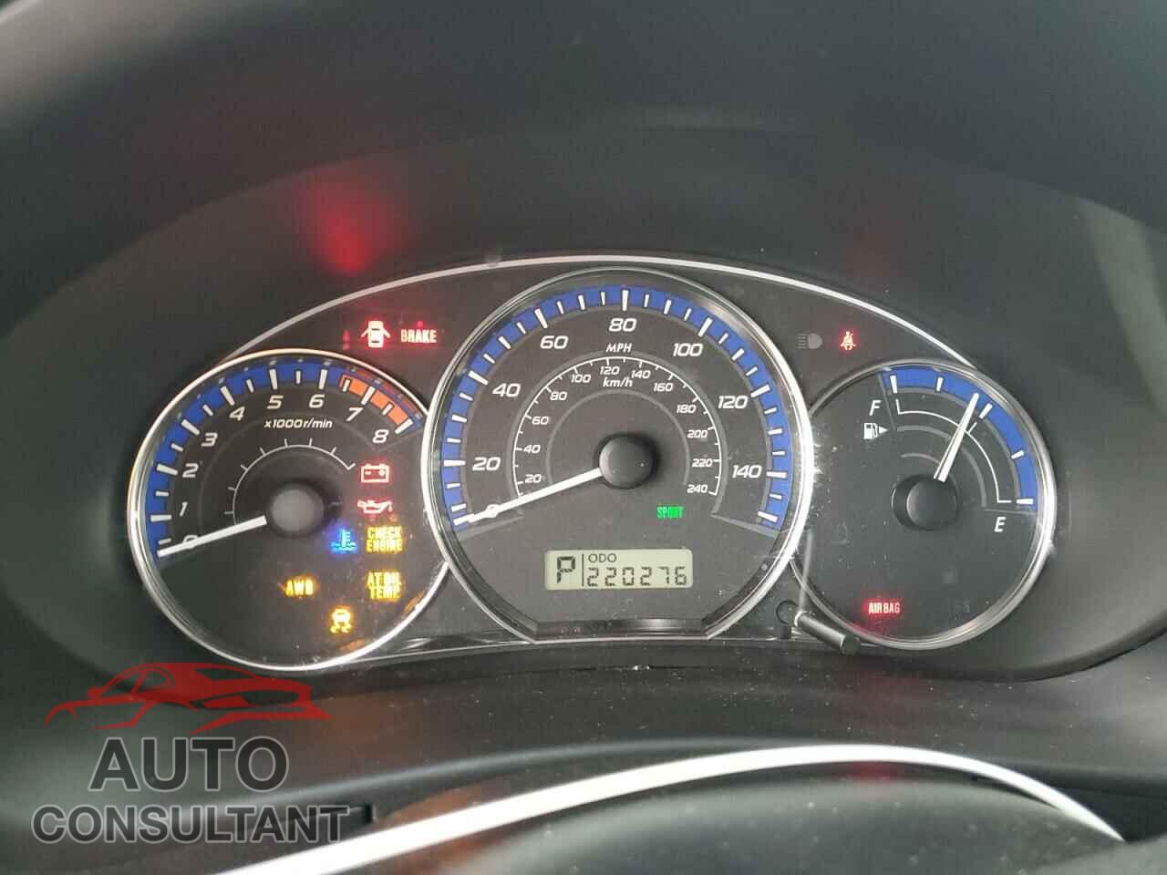 SUBARU FORESTER 2012 - JF2SHAFC4CH417945