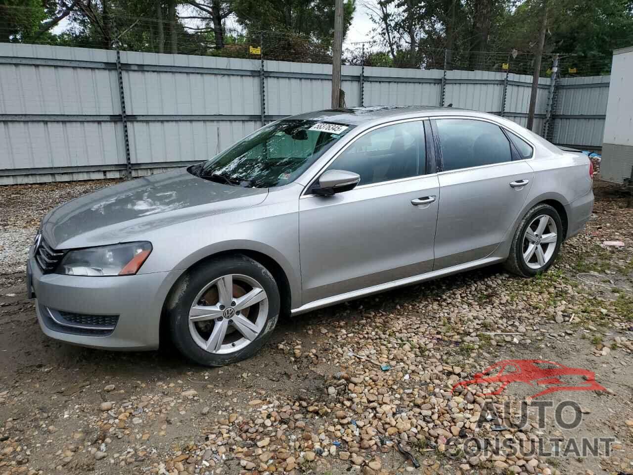 VOLKSWAGEN PASSAT 2012 - 1VWBP7A32CC004802