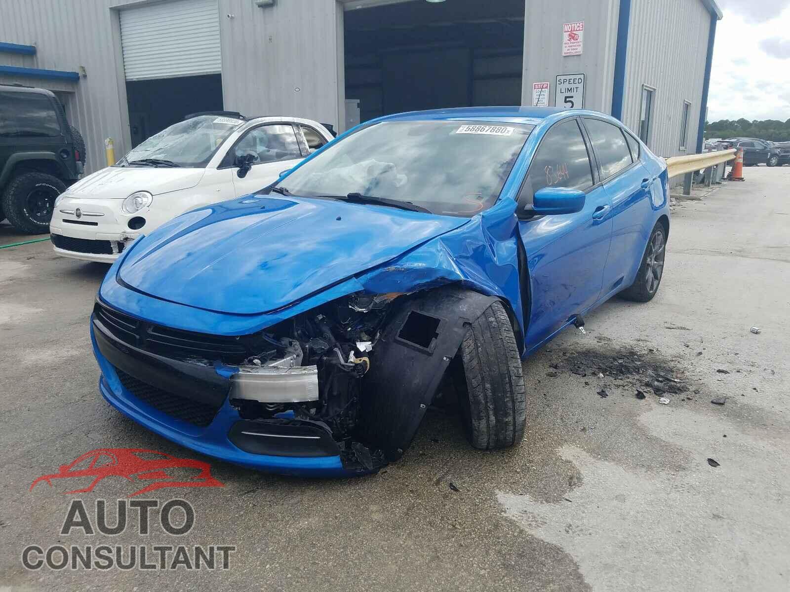 DODGE DART 2016 - 1C3CDFAAXGD505207