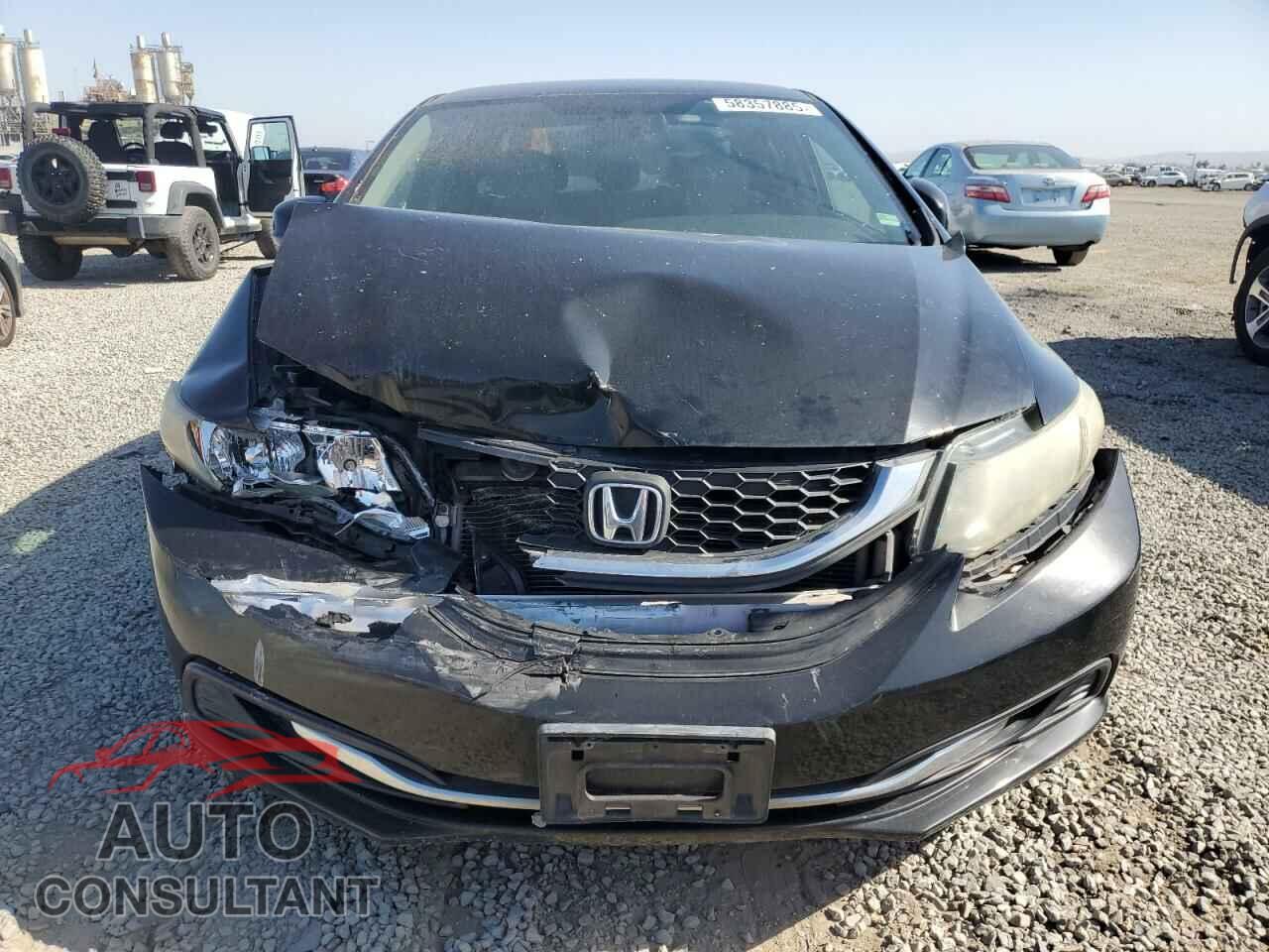 HONDA CIVIC 2013 - 19XFB2F53DE207465