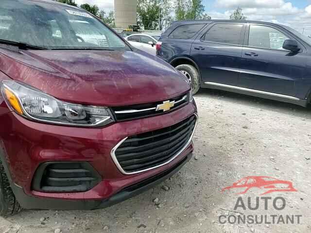 CHEVROLET TRAX 2017 - 3GNCJNSB8HL232521