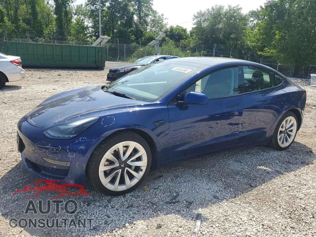 TESLA MODEL 3 2022 - 5YJ3E1EA3NF190231