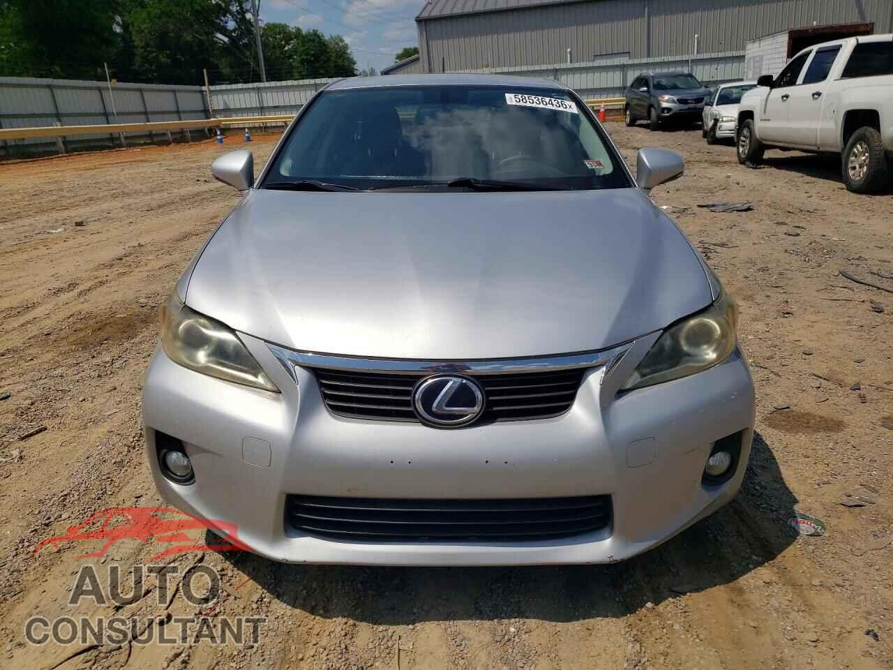 LEXUS CT 200 2012 - JTHKD5BH3C2065915