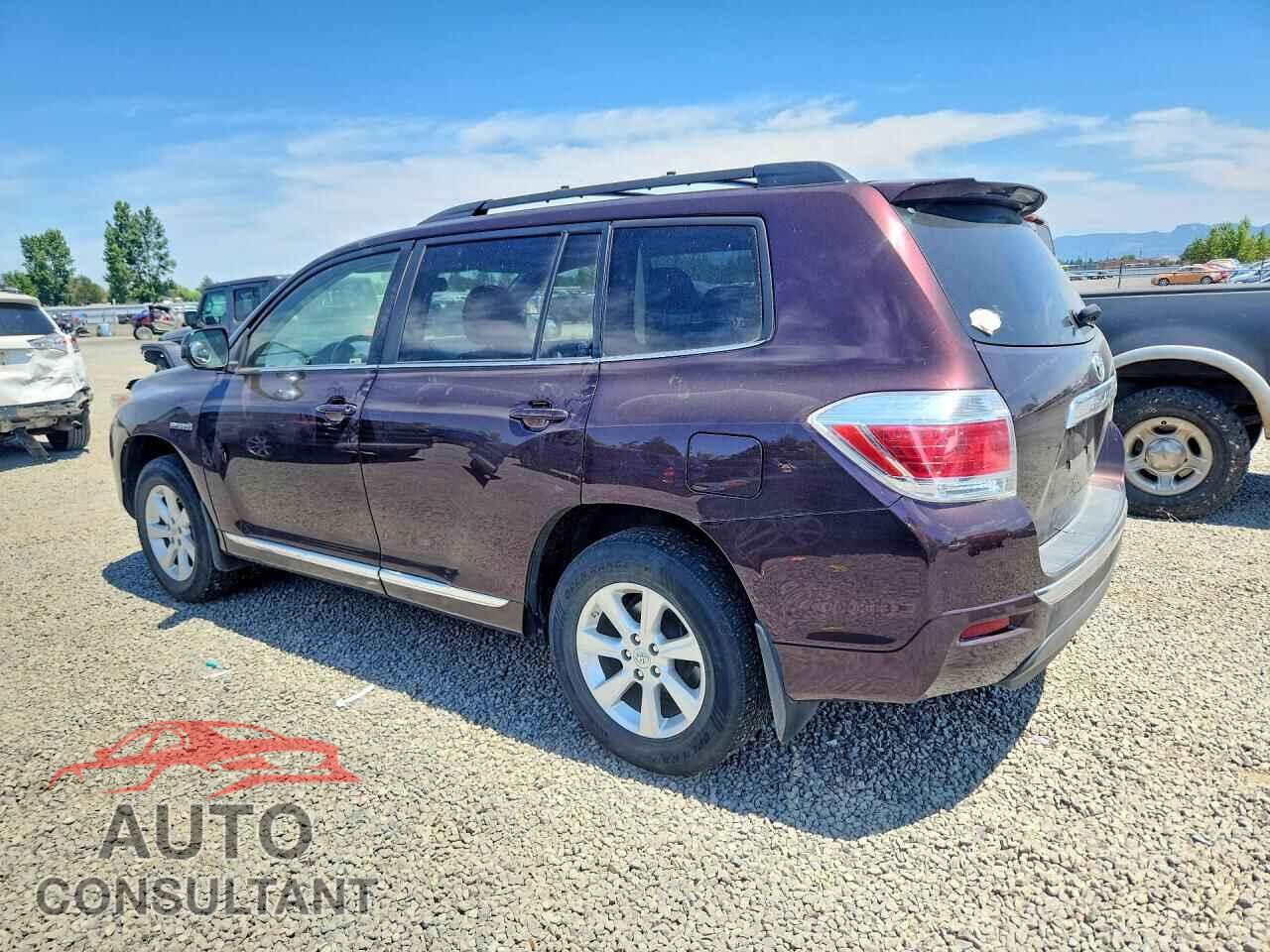 TOYOTA HIGHLANDER 2013 - JTEBC3EH6D2017780