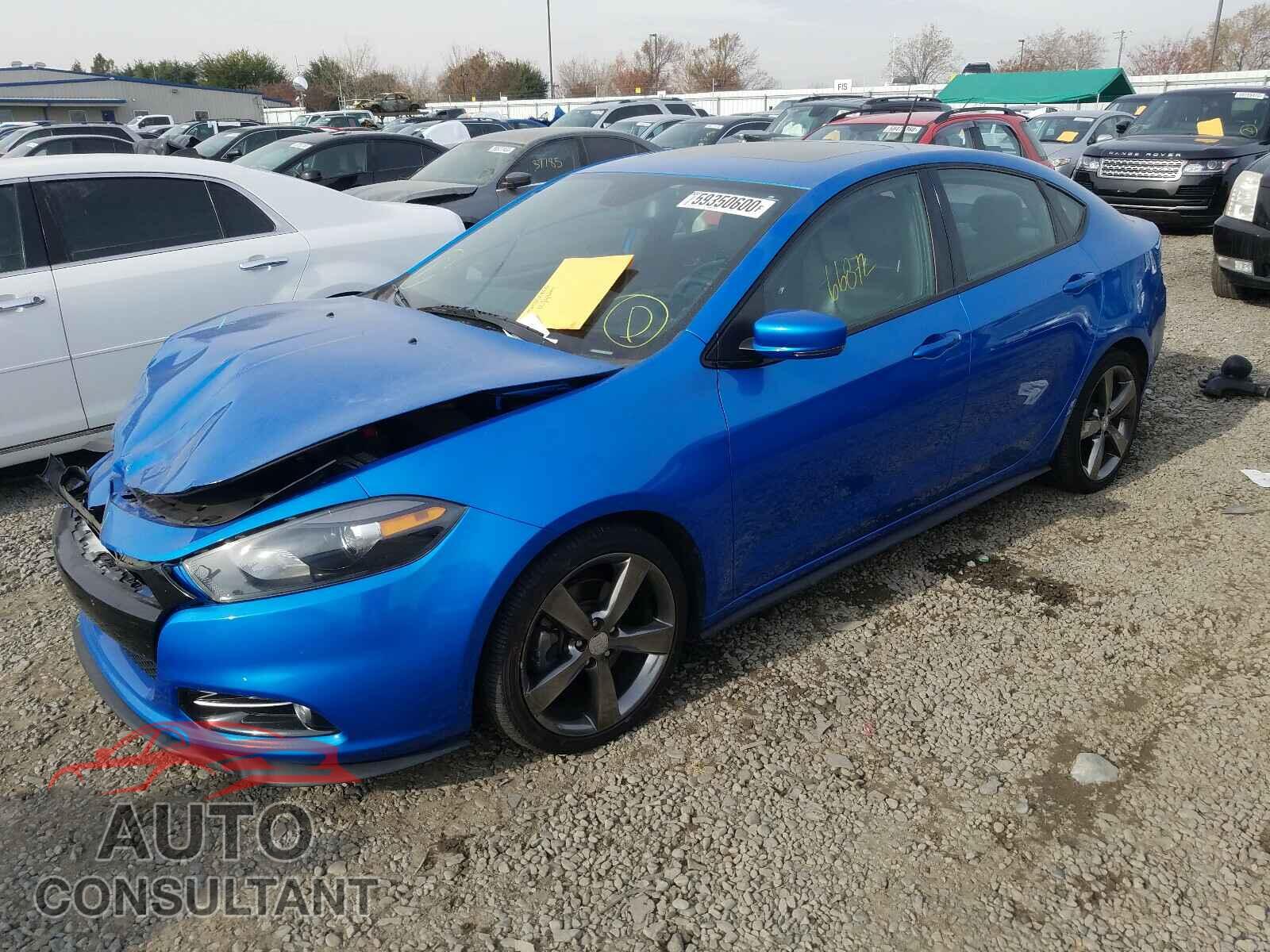 DODGE DART 2016 - 1C3CDFEB1GD539099