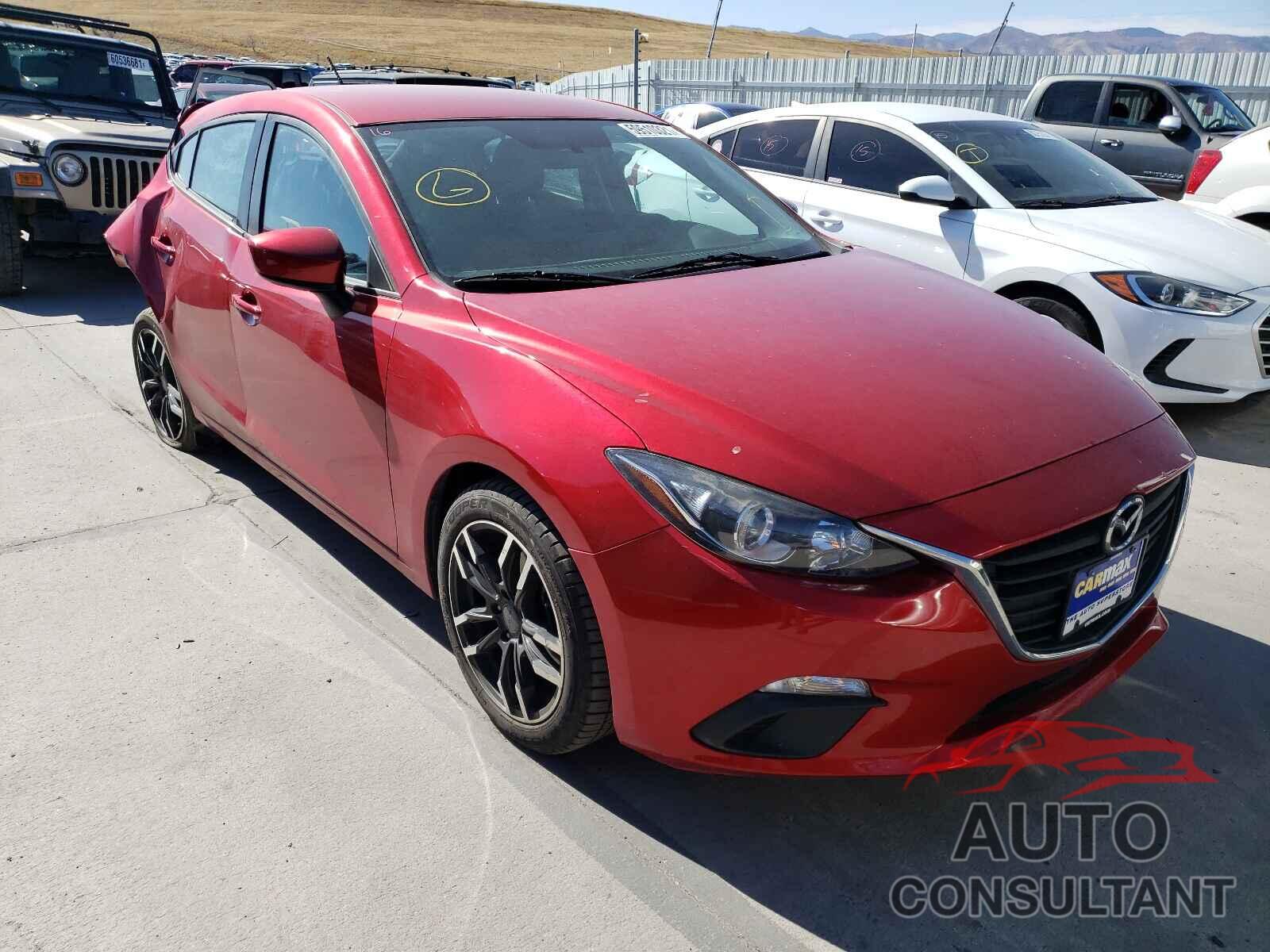 MAZDA 3 2016 - JM1BM1J77G1342077