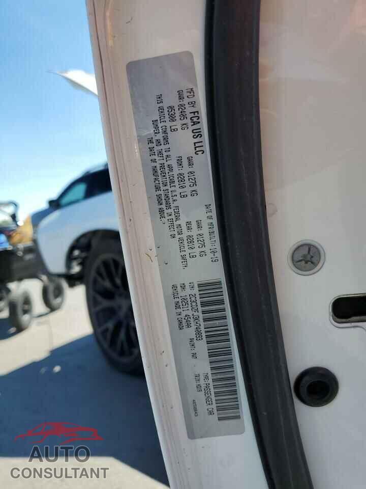 DODGE CHALLENGER 2019 - 2C3CDZFJ3KH740893