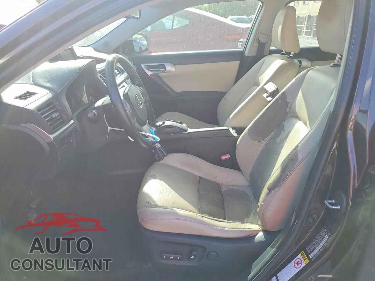 LEXUS CT 200 2012 - JTHKD5BH5C2052115